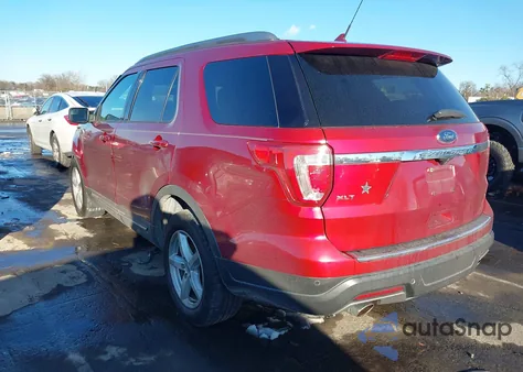 2018 Ford Explorer Xlt из США, поврежденный, VIN 1FM5K7D85JGB76653